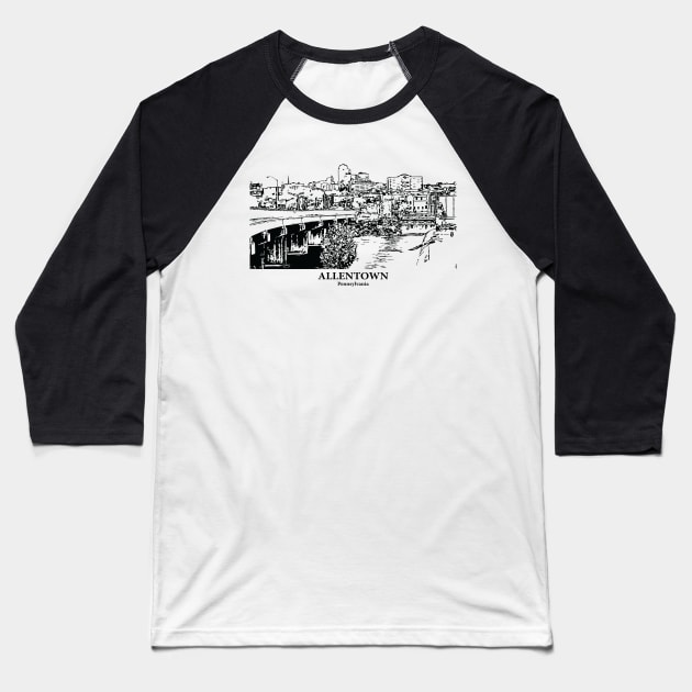 Allentown - Pennsylvania Baseball T-Shirt by Lakeric